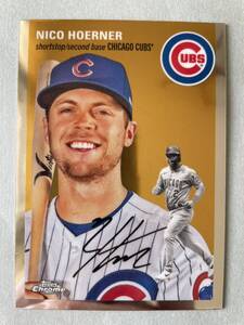 MLB 2023 Topps Chrome Platinum anniversary #236 NICO HOERNER ニコ・ホーナー Chicago Cubs シカゴ・カブス