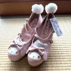 レア☆新品☆マイメロ☆パンプス☆24.5㎝☆ Lサイズ☆サンリオ☆靴☆