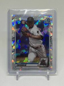 ジャズ・チザム Atomic Refractors JAZZ CHISHOLM 2020 Bowman Baseball MLB マーリンズ Marlins ヤンキース Yankees