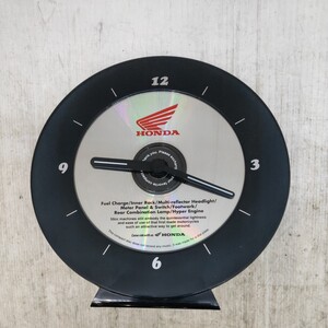 【0409-34】　HONDA　ホンダ　オリジナル　CD クロック　置時計　未使用品