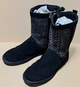 【UGG S/N 1004858】UGG Australia　アグ オーストラリア　ブーツ　ブラック　サイズ 23.0 cm （US 6）【24L14-001】