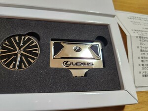 【未使用】 LEXUS ゴルフマーカーセット RZ レクサス