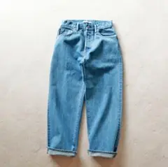 Hatski Wide Tapered Denim IceBlue サイズ0