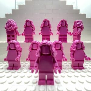 B17　レゴミニフィグ　40516　Everyone Is Awesome　Pink　ピンク　10個セット　新品未使用　LEGO社純正品