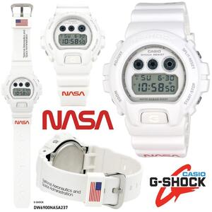 【海外限定モデル/未使用品】G-SHOCK x NASA DW6900NASA237 ホワイト 白【送料無料】