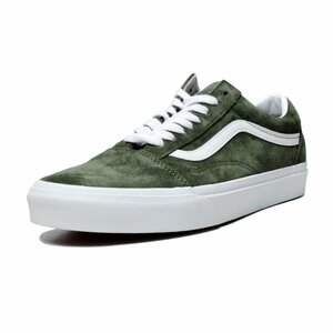 新品 VANS バンズ ヴァンズ US企画 メンズ オールドスクール OLDSKOOL Pig Suede ピッグスウェード 緑 オリーブ グリーン US10（28cm）