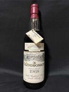 GLENDRONACH グレンドロナック 25年 1968 ANA国際便限定 Cask no.16 750ml 43% 検(スプリングバンク マッカラン アラン ボウモア