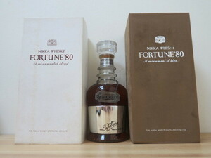 古酒 未開栓 超希少 外箱 箱付 特級 NIKKA WHISKY FORTUNE ニッカ ウイスキー フォーチュン ’80 760ml 43% 80S