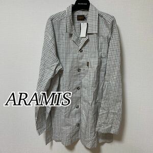 768 ARAMIS アラミス 新品未使用 タグ付き シャツ 長袖 メンズ 男性 送料無料 送料込 L