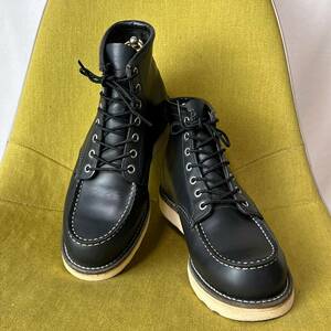 RED WING レッドウイング 8130 04年製 アイリッシュセッター ブラッククローム 7.5D USA製 25.5相当 レザーシューズ ブーツ ①