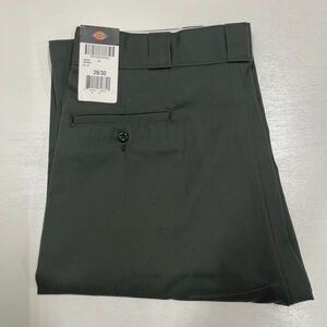 W38 オリーブ緑 新品 874 ディッキーズ DICKIES オリジナル 874 USA MODEL ワークパンツ 1