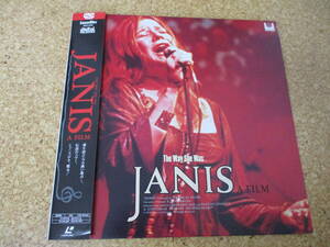 ◎Janis Joplin★The Way She Was/日本レーザーディスク Laserdisc 盤☆キャップ帯