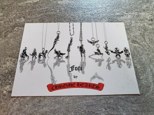 chrome hearts クロムハーツ Foti フォッティ エキシビション非売品 ポストカード