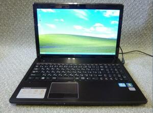 ★Win XP・7・10 OS選択可 15.6”ノートPC Lenovo G570 4334 ★高性能Core i3-2310M 2.10GHz/4GB/320GB/DVD/無線/HDMI/便利なソフト/1612