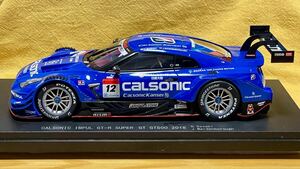 SUPER GT GT500 2018 CALSONIC IMPUL GT-R No.12 1/18 エブロ製