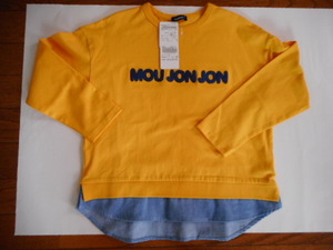 ☆新品　ｍｏｕｊｏｎｊｏｎ　長袖Ｔシャツ　１３０　☆