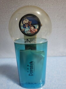 1998年 当時物 アンティーク時計 Doraemon ドラえもん　Doratch ドラッチ ドラえもん腕時計 小学館プロダクション 　うで型クリアケース