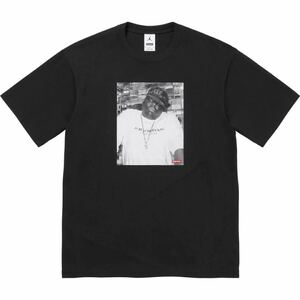 送料込　2024FW Supreme Jordan Biggie S/S Top シュプリーム ジョーダン ビギー Tシャツ 新品未使用 XXLサイズ 黒 ブラック