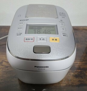 ◎Panasonic　スチーム& 可変圧力IHジャー炊飯器　SR-SPX106 1円スタート！パナソニック 2016年製　Wおどり炊き