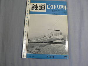 鉄道ピクトリアル 72号 1957・7月号 創刊6周年記念特集号 ある夏のC53 ほか