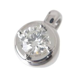 TASAKI/田崎 K18WG/18金ホワイトゴールド ダイヤモンド ペンダントトップ 0.18ct FS-nt 磨き仕上げ品 Aランク