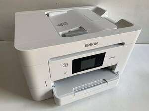 ⑤u372◆EPSON エプソン◆インクジェットプリンター 複合機 PX-M730F ホワイト/白 C772A ビジネス A4 コピー FAX プリンター 動作品