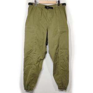 ダブルタップス WTAPS 18SS トラックパンツ TRACKS TROUSERS. NYCO. WEATHER 181GWDT-PTM03 ジョガー 03 カーキ 中古 /KEI