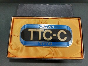 希少 トヨタ　TTC-C MS90 クラウン　グリルバッジ