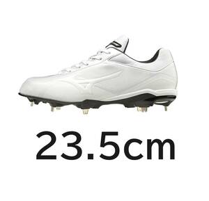 定価9350円 23.5cm【MIZUNO】ミズノ 金属製スパイク プライムバディー WT 11gm192001 野球 シューズ スパイク ホワイト 白