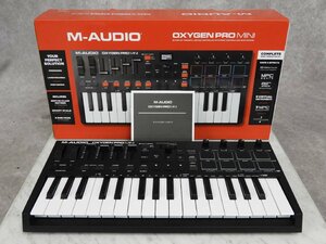 ☆ M-AUDIO エムオーディオ Oxygen Pro mini MIDI キーボードコントローラー 箱付き ☆現状品☆