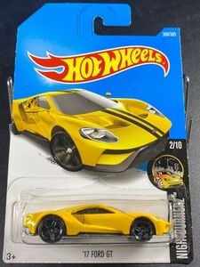 ホットウィール HOTWHEELS 17 FORD GT フォード GT 黄