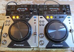 ◆Pioneer パイオニア CDJ-400　2台セット 2008年製◆