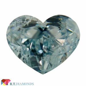 FANCY INTENSE GREENISH BLUE 0.862ct HS/RT0166/CGL