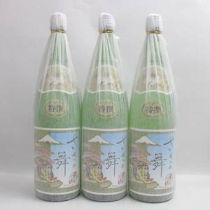 【3本セット】ささの舞 本醸造 特撰 15度 1800ml 製造24.04 X24F060068