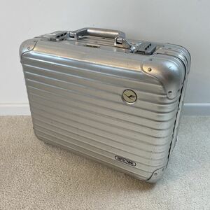 【超希少】 RIMOWA × Lufthansa Collection Business アタッシュケース アルミニウム Made in Germany