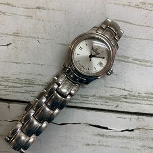 【中古品】FENDI 腕時計 210L 051-484 シルバー文字盤 純正ブレス フェンディ ラウンドフェイス