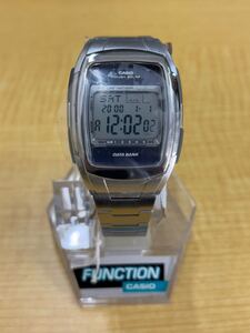 SO【長期保管品】CASIO DATE BANK チープカシオ 稼働品 タフソーラー ワールドタイム DB-E30D-1AJF テレメモ FUNCTION デジタル