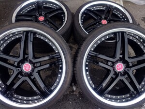 激レア品!廃盤!深リム!WORK VS-RS ファルケンセットF8.5J+40 R8.5J+35 225/35R20クラウン マークX 60系プリウス VS-KF VS-SS VS-XX