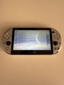 PS VITA 本体 PCH-2000 シルバー SONY Playstation Vita 初期化/動作確認済