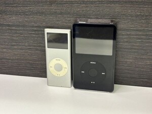 J114-X6-204◎ ジャンク Apple アップル iPod nano 4GB A1199/iPod A1136 30GB 現状品①◎