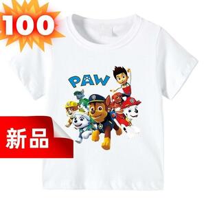 パウパトロール Tシャツ キッズ 子供服 トップス 半袖 100cm