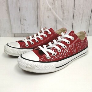 ⑤2266★ CONVERSE コンバース スニーカー 24.5cm 赤系