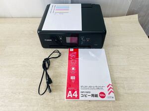 動作品　用紙付き　ブラック　Canon キヤノン PIXUS TS6230 インクジェットプリンター 複合機 キャノン　プリンター　管理2400277