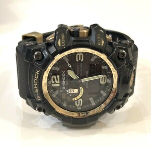 B2)100円～CASIO/カシオ G-SHOCK マッドマスター GWG-1000GB-1AJF BLACK&GOLD