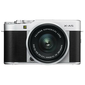 中古 １年保証 美品 FUJIFILM X-A5 レンズキット XC 15-45mm OIS PZ シルバー