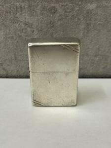 #3289【現状保管品/火花確認】Zippo ジッポー ライター STERLING刻印有り 2002 重さ57.9g 喫煙具 レトロ アンティーク