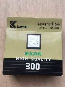 ★ 箱の汚れや破損があったりします　(カツイチ) 　きつね　7.5号　300本入　税込定価2200円