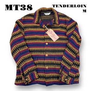 ★年末セール中！ TENDERLOIN テンダーロイン T-INDIAN CPO JKT インディアン ジャケット シャツ NATIVE ネイティブ BLACK ブラック 黒 M 