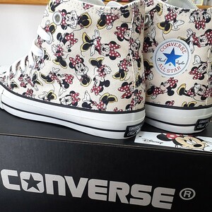 新品コンバース ハイカット オールスター 100 ミニーマウス PT HI ALL STAR 100 MINNIE MOUSE PT HI マルチカラー 22.5cm CONVERSE匿名配送