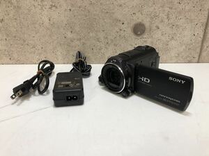 ◎【SONY/ソニー】デジタルビデオカメラ HDR-CX630V 動作品 ハンディカム ブラック デジタルHDビデオカメラレコーダー 電源コード付